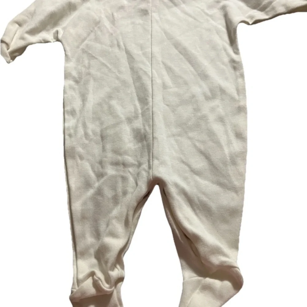 Vintage Carter's White Footie One Piece with Screenprint
